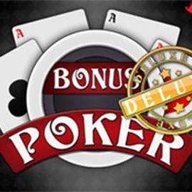 Bonus Poker Deluxe - 3 Hands logo by RTG (Reel Time Gaming) Robocat Casino