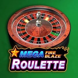 Official Table Games logo: Mega Fire Blaze Roulette by Playtech at Robocat Casino