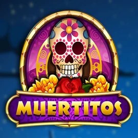 Muertitos logo by Red Rake Gaming at Robocat Casino