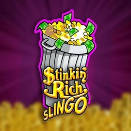 Stinkin Rich Slingo game by Slingo – logo hosted on Robocat Casino